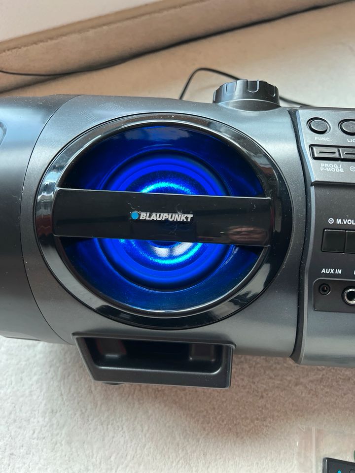 BLAUPUNKT bb1000 Bluetooth Radio CD MP3 Boombox Boomster in Seebad Bansin