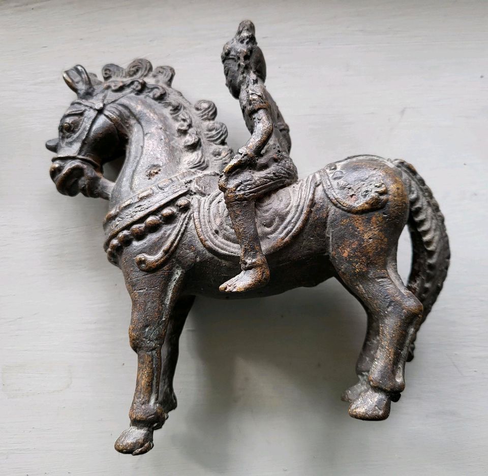 Reiter Bronze, Kambodscha (Khmer) in Paderborn