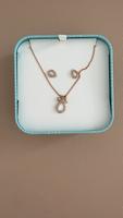 Schmuck - Kette und Ohrringe von Fossil Roségold Bayern - Zorneding Vorschau