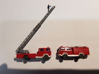 Wiking Feuerwehr N61 Magirus LF16 und N62 Magirus DL30 1:160 Hessen - Felsberg Vorschau