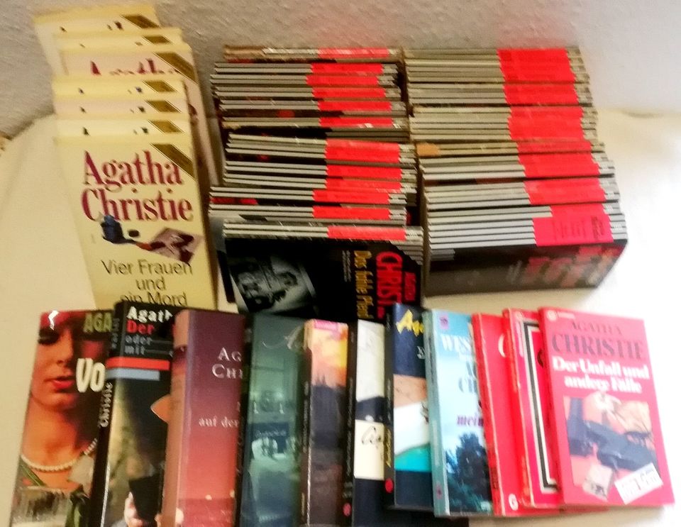 2 Bücher f. 1€ Agatha Christie aus Krimisammlung Queen of Crime in Dortmund