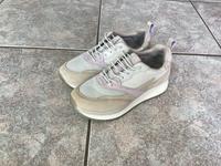 Tamaris Sneaker Sportschuhe Leder Lt Grey Comb Weiß Beige Gr. 37 Nordrhein-Westfalen - Pulheim Vorschau