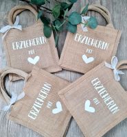 Kleine Jute Tasche Erzieherin/ Geschenk Sachsen-Anhalt - Harsleben Vorschau