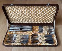 Sibefa 90 Silberbesteck im Koffer - Besteckkasten, 24-teilig, DDR Sachsen-Anhalt - Bördeland Vorschau