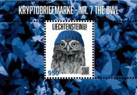 Crypto Stamp Briefmarke The Owl - Eule Nr.7 Liechtenstein 2024 Sachsen - Bad Lausick Vorschau