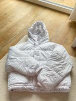 Weiße Puffer Winterjacke Oversize Hessen - Baunatal Vorschau