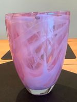 Vase Glas, Kosta Boda Schweden, rose, Anna Ehrner „Atoll“, Top Nordrhein-Westfalen - Meckenheim Vorschau