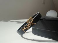 Yves Saint Laurent  Armband YSL Lederarmband / Gold Hessen - Ober-Ramstadt Vorschau