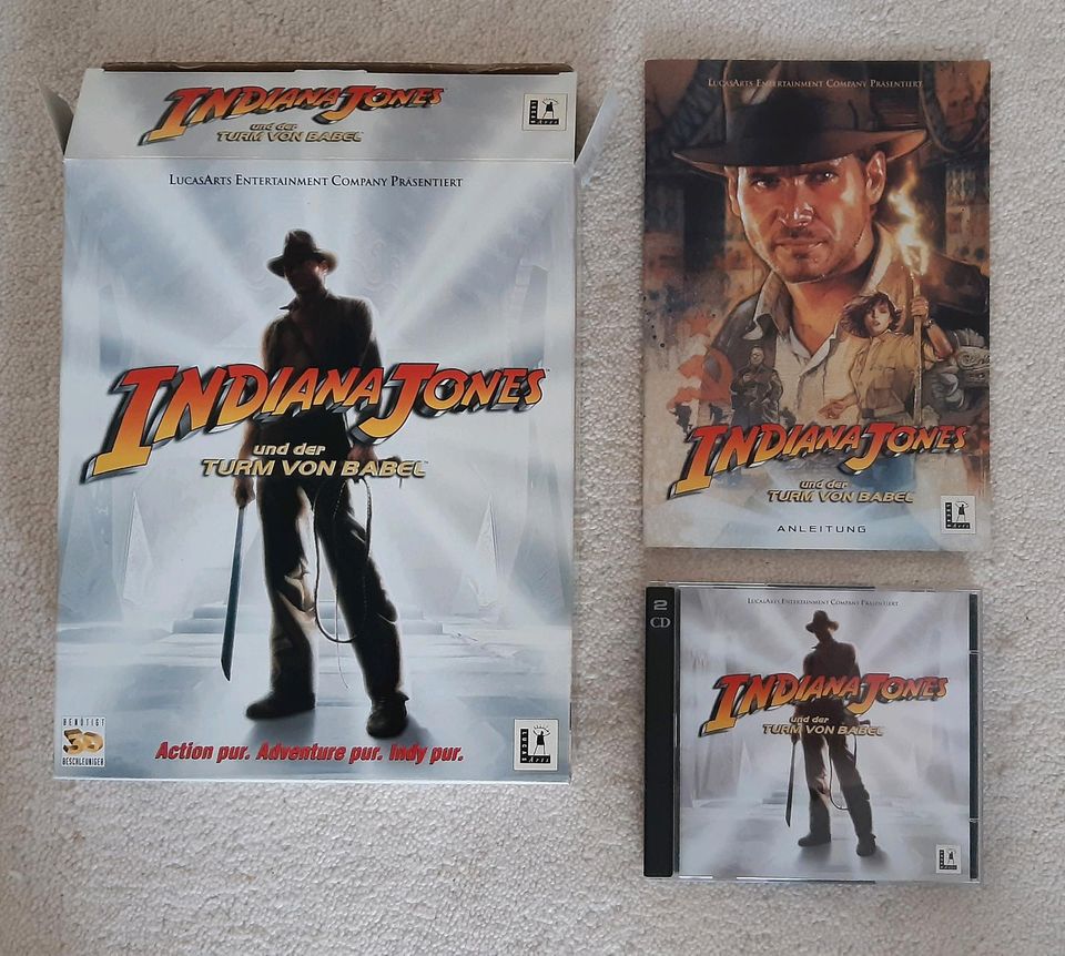 INDIANA JONES und der Turm von Babel, PC-Spiel von 1999 in Haselünne