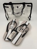 Philipp Plein Zehentrenner Unisex Badelatschen Damen Herren 40-43 Nordrhein-Westfalen - Weilerswist Vorschau