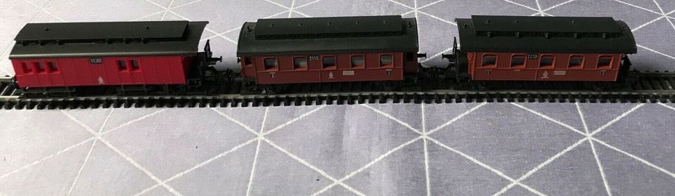 Modelleisenbahn TT in Brahmenau