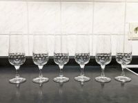 Sektgläser Wein Glas Schliff Kristall vintage mid-century Stuttgart - Hedelfingen Vorschau