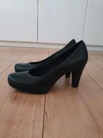 Pumps Echtleder schwarz matt Niedersachsen - Weyhe Vorschau