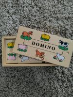 Lernspiel Legespiel Domino Holz Kinder Tiere Bauernhof Sachsen - Radebeul Vorschau