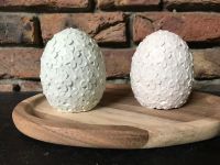 Massives Ei aus Gips mit floralem Design Deko Ostern Nordrhein-Westfalen - Geilenkirchen Vorschau