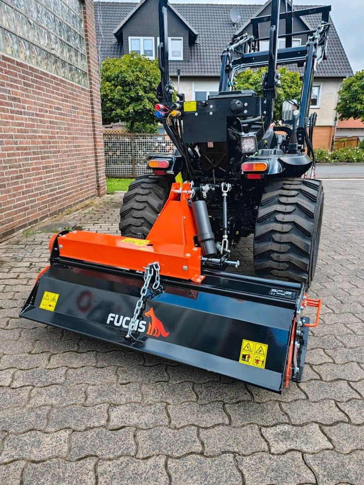 Bodenfräse Fräse Fuchs für Startrac Kubota Iseki Kleintraktor in Wald Oberpf.