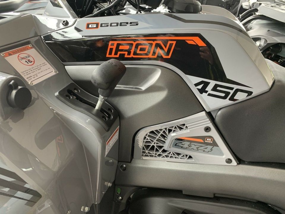 Frühlingsaktion ATV Quad Goes Iron 450 ltd. Grey/Green in Aspach