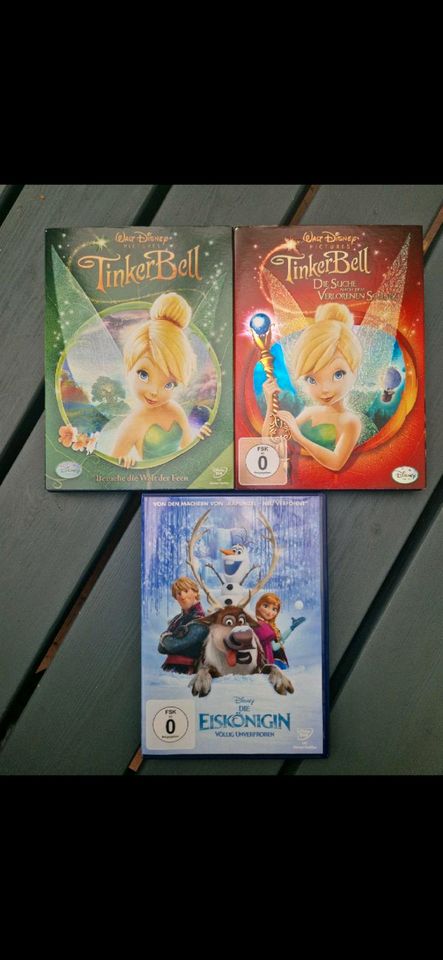 DVD's TinkerBell und Die Eiskönigin in Aurich