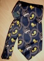 Looney Tunes by Tie Rack 100%Seide Tweety Krawatte 1993 Vintage Wuppertal - Barmen Vorschau