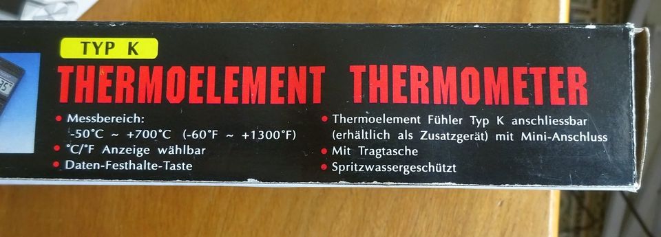 Thermometer Klima-Kältetechnik Chemie Lebensmittel Kontaktthermom in Rostock