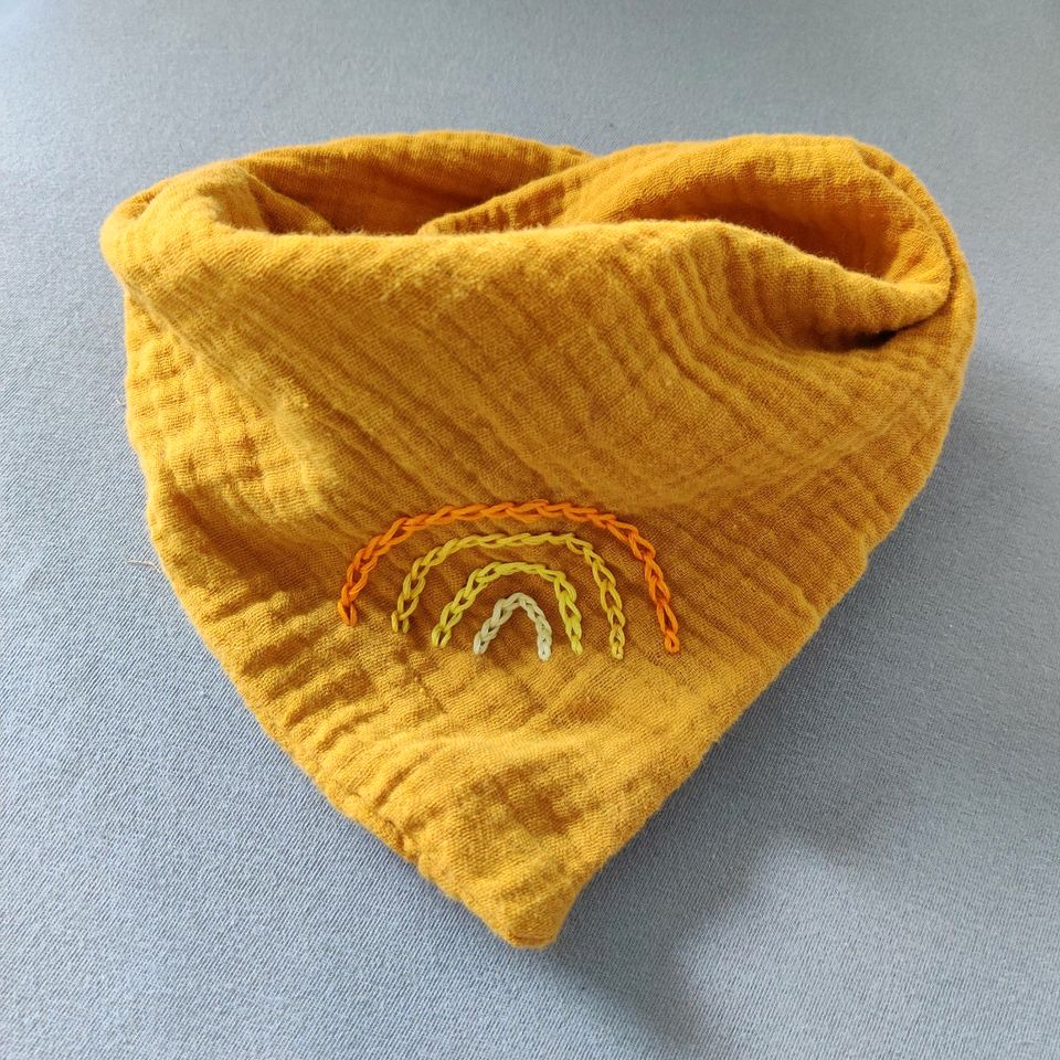 Personalisierte Halstücher aus Musselin Handmade etsy dawanda neu in Stadtroda