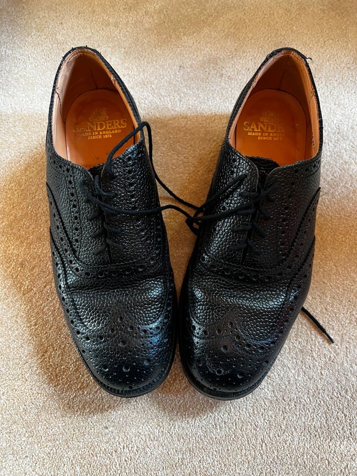 Army Highland Brogues Size 8 in Hoya