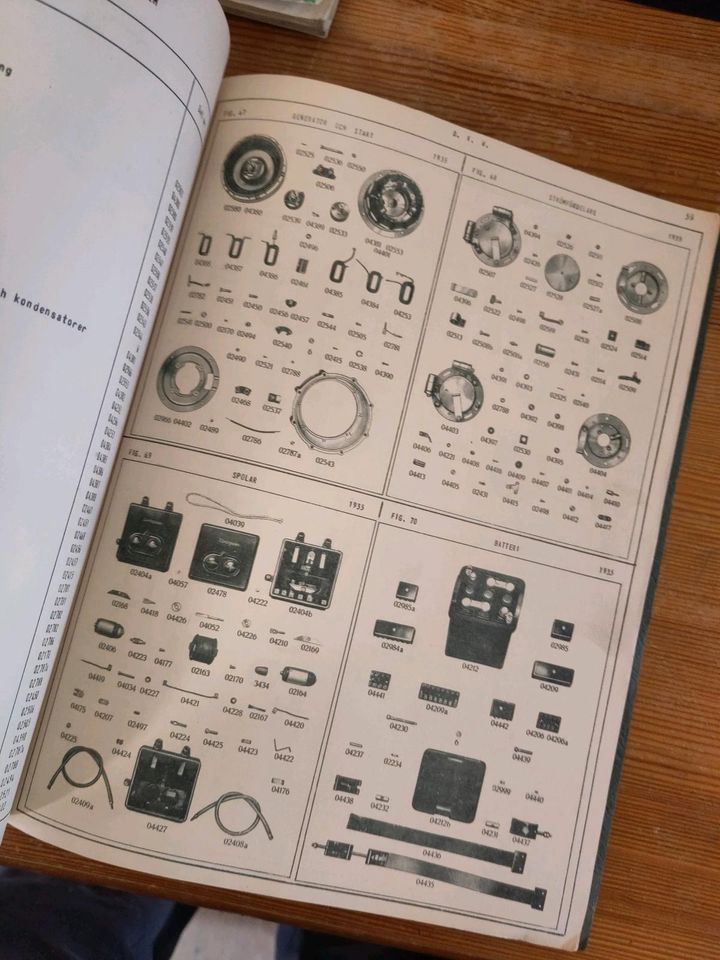 Ersatzteilkatalog DKW 1935 1937 svensk in Weißenberg