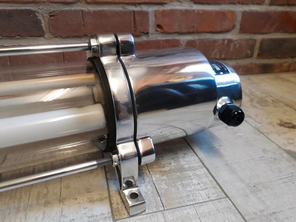 Loft Industrie Lampe poliert LBW Wittenberg delikat exklusiv in Südharz