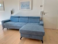 Design Ecksofa mit Recamiere Bettfunktion & Bettkasten hellblau Leipzig - Leipzig, Zentrum Vorschau