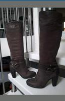 Mjus Stiefel echt Leder Wildleder wie neu braun Hessen - Alsfeld Vorschau