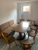 Kellerbar Ausstattung mit Tisch, Bank und 6 Stühle Hessen - Edermünde Vorschau
