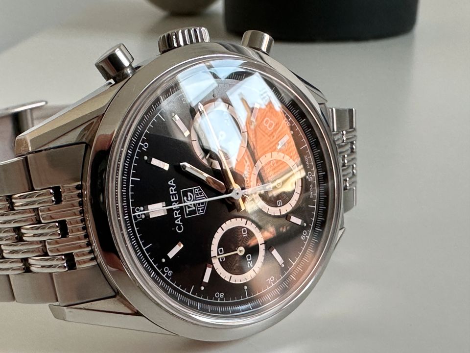 TAG Heuer Carrera Chronograph CV2113 mit 3 weiteren Bändern in Berlin