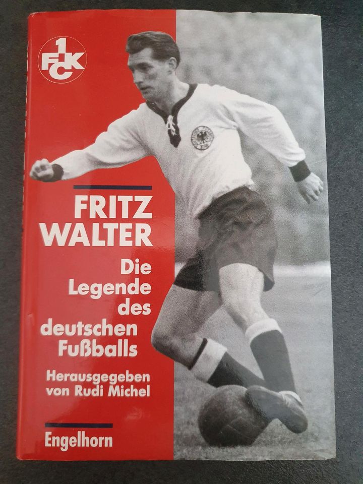 Buch, signiert, Fritz Walter - Die Legende des deutschen Fußballs in Hochspeyer