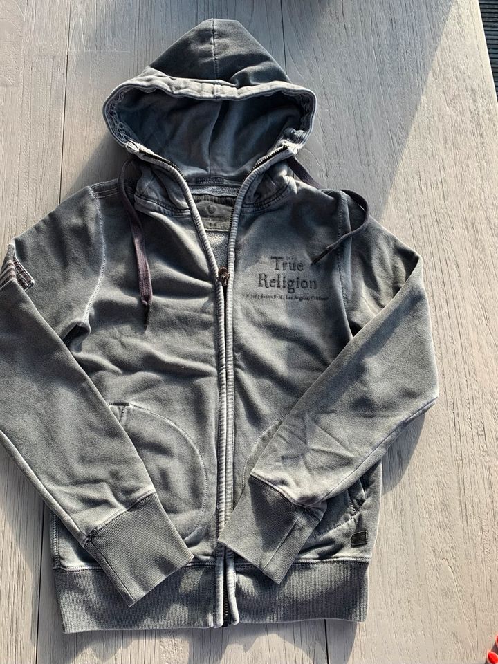 True Religion Sweatjacke Jacke grau s in Moers