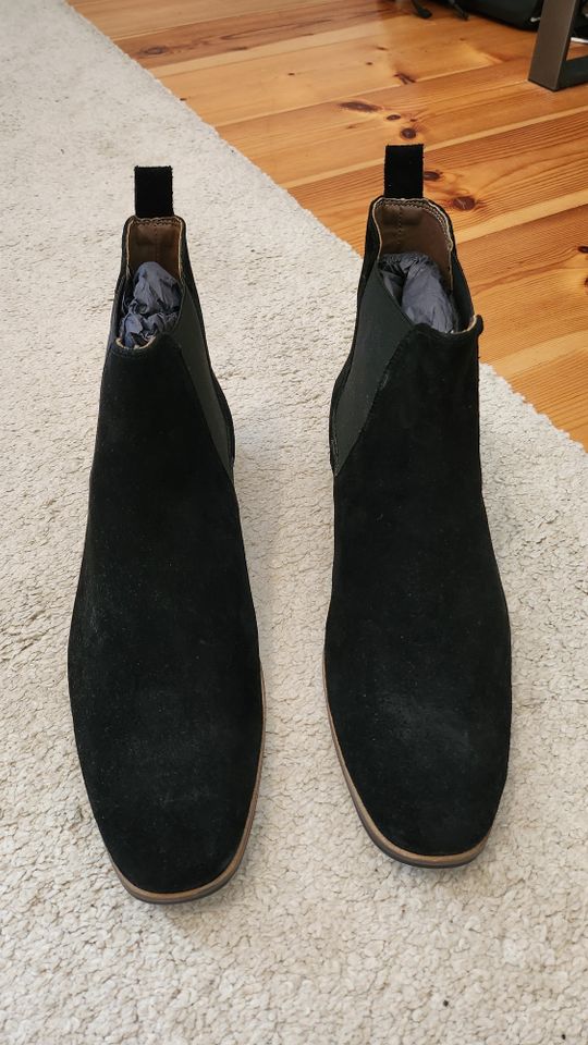 Chelsea Boots Herren schwarz ASOS Größe UK 10 in Berlin