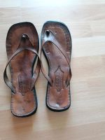 Flip-Flop/Zehentrenner Leder braun Gr 39 Baden-Württemberg - Sindelfingen Vorschau