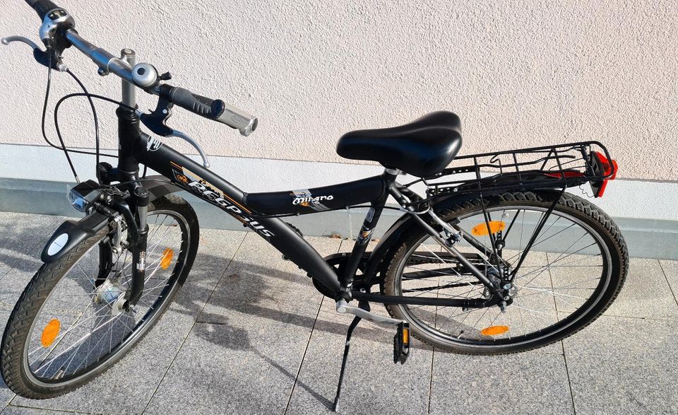Pegasus  Milano Fahrrad 26 Zoll schwarz in Vohburg an der Donau