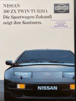 Prospekt Nissan 300 ZX Twin Turbo 09/1989 Poster Nordrhein-Westfalen - Mettmann Vorschau