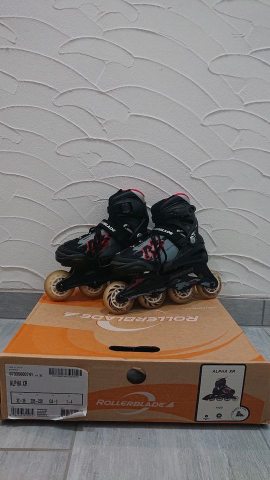 Inlineskates Rollerblade ALPHA XR 32-35 verstellbar in Gefrees