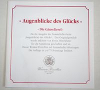 Sammelteller Augenblicke des Glücks Weimar Porzellan Gänseliesel Bayern - Schweitenkirchen Vorschau