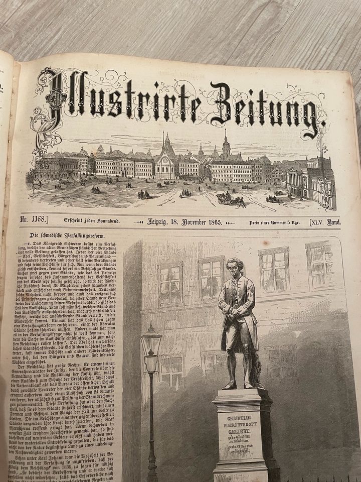 Illustrirte Zeitung (7. Oktober 1865 - 14. April 1866) in München