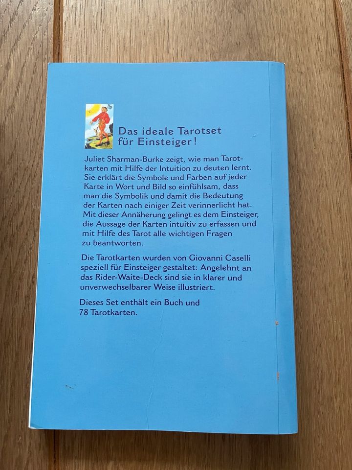 TAROT Das Einsteiger-Set Juliet Sharman-Burke Buch+ Karten in Essen