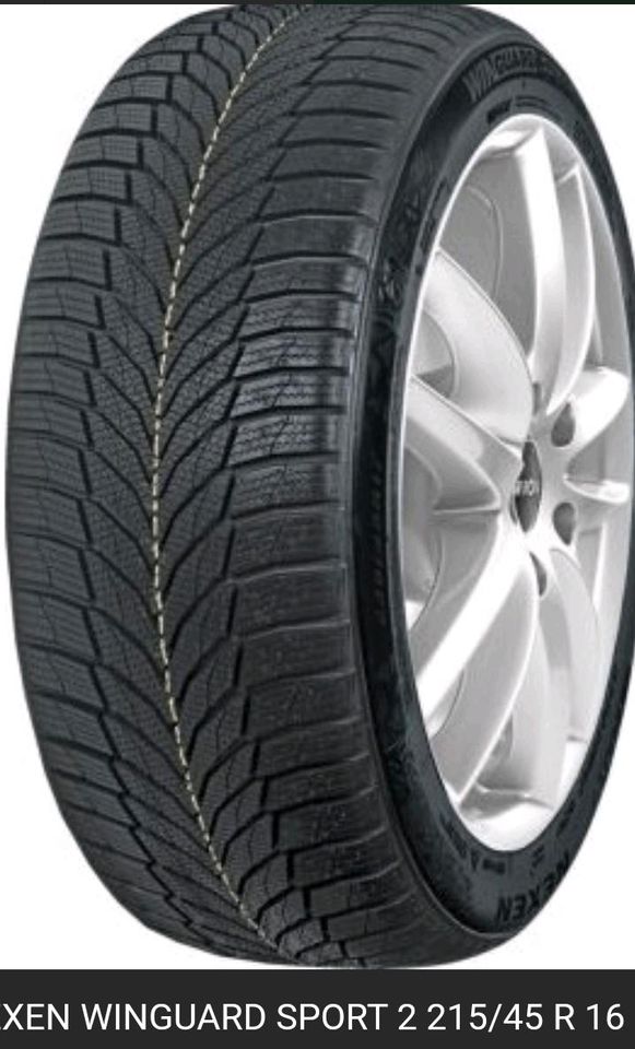 Nexen Winguard Sport 2 215/45/R16 XL Winterreifen NEU in Geesthacht