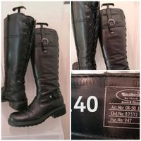 Docker's Schnallen Stiefel Schuhe Schnürung Gr.40 Gothic schwarz Bayern - Parkstetten Vorschau