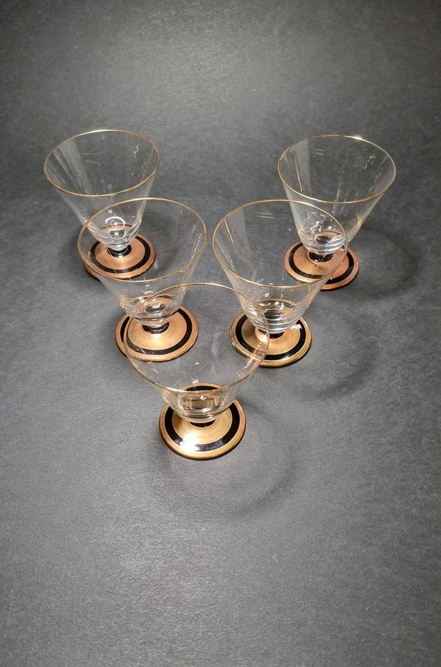 Likörglas, Kristallglas, 1930, Schnapsgläser, Sammlerstücke in Wiesloch
