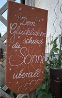 Garten Balkon Deko mit Spruch SONNE Baden-Württemberg - Schwäbisch Hall Vorschau