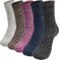 Damen Winter Wollesocken, atmungsaktive weiche dicke Socken 3Paar Hessen - Körle Vorschau