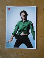 Mick Jagger - Werbeflyer- (kartoniert) - Leica - 15 x 21 cm- TOP Bayern - Ebern Vorschau