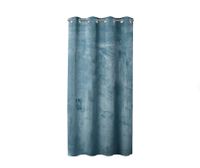 Ösenvorhang Velvet Polyester - Blau - 140 x 270 cm Hessen - Haiger Vorschau