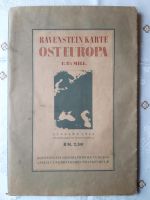 Alte Landkarte Osteuropa 1943 Ravenstein Niedersachsen - Eschershausen Vorschau